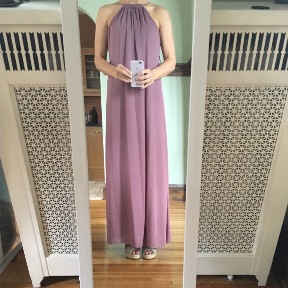 Everly high neck maxi dress - gorgeous back!